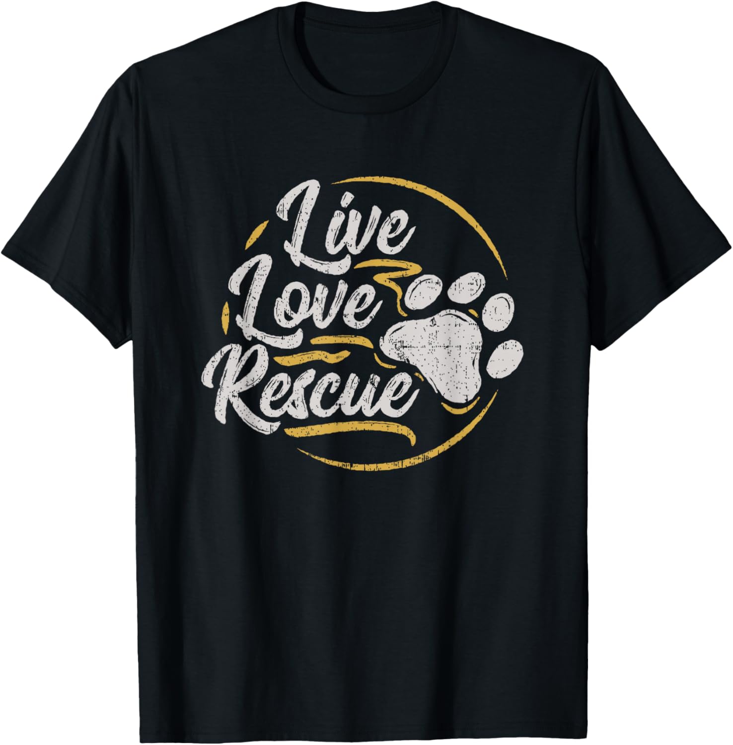 Live Love Rescue Dog T-Shirt