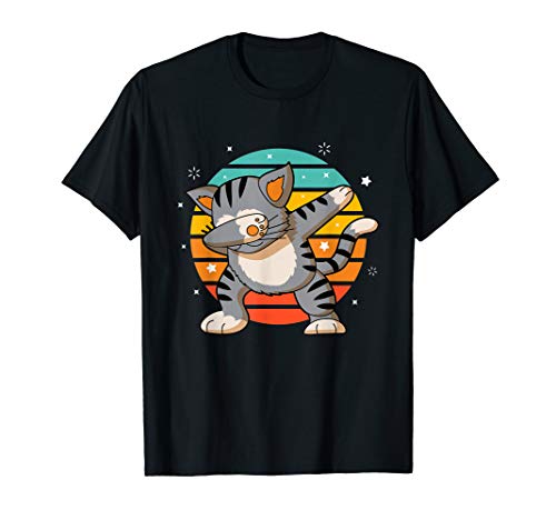 Dabbing Cat - Funny Dab Cat Lover Gift T-Shirt
