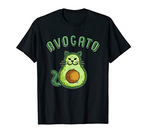 Avogato - Funny Cinco de Mayo Avocado Cat T-Shirt