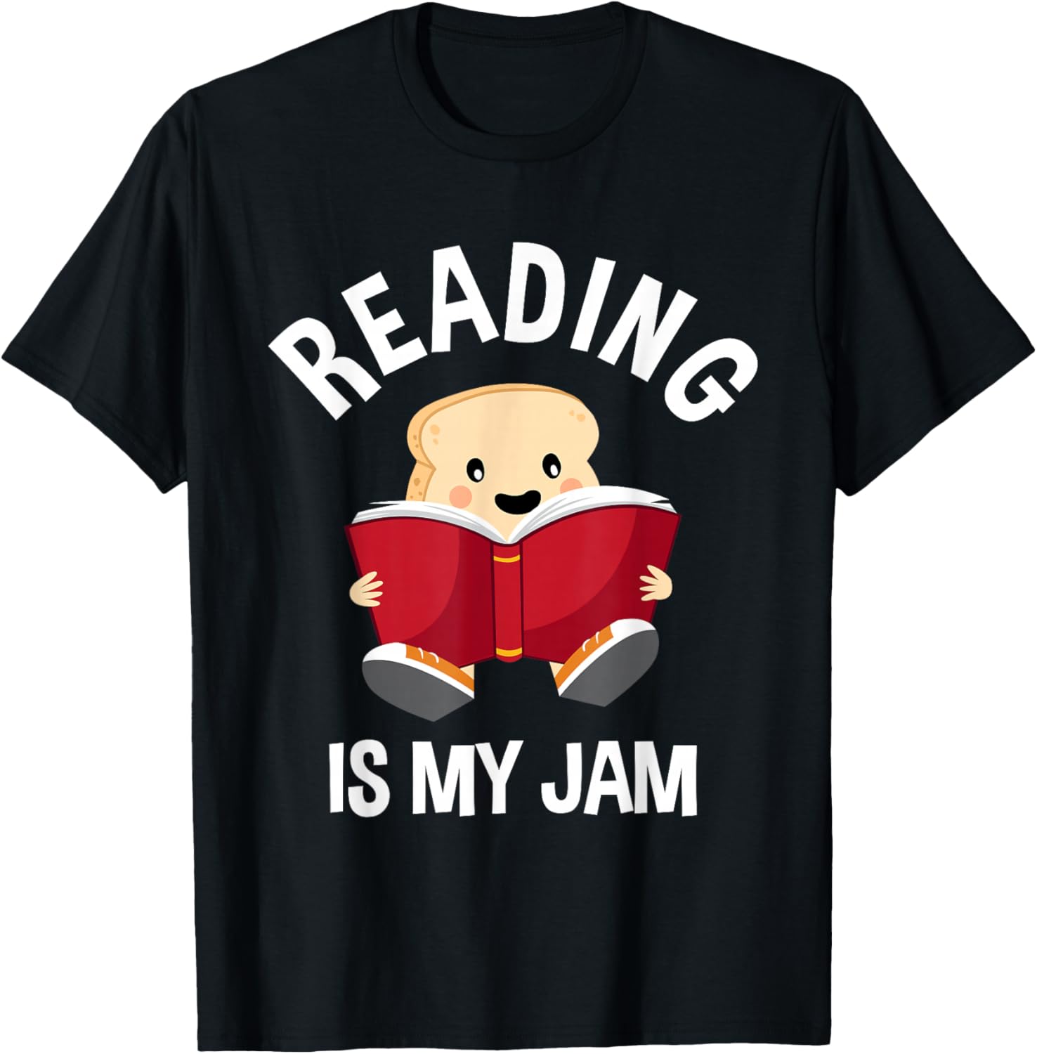 Reading Is My Jam - Funny Pun - Book Lover Gift & Reading T-Shirt