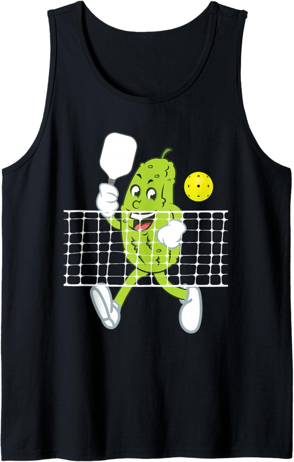 Pickle Playing Pickleball Tank Top