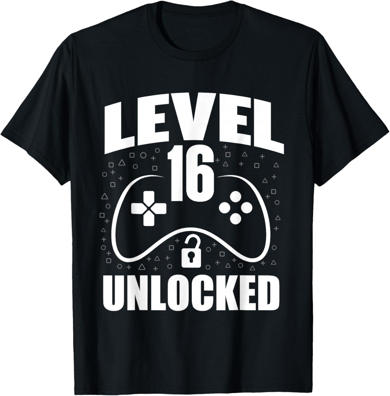 16th Birthday Gaming Gamer 16 Years Old Bday T-Shirt