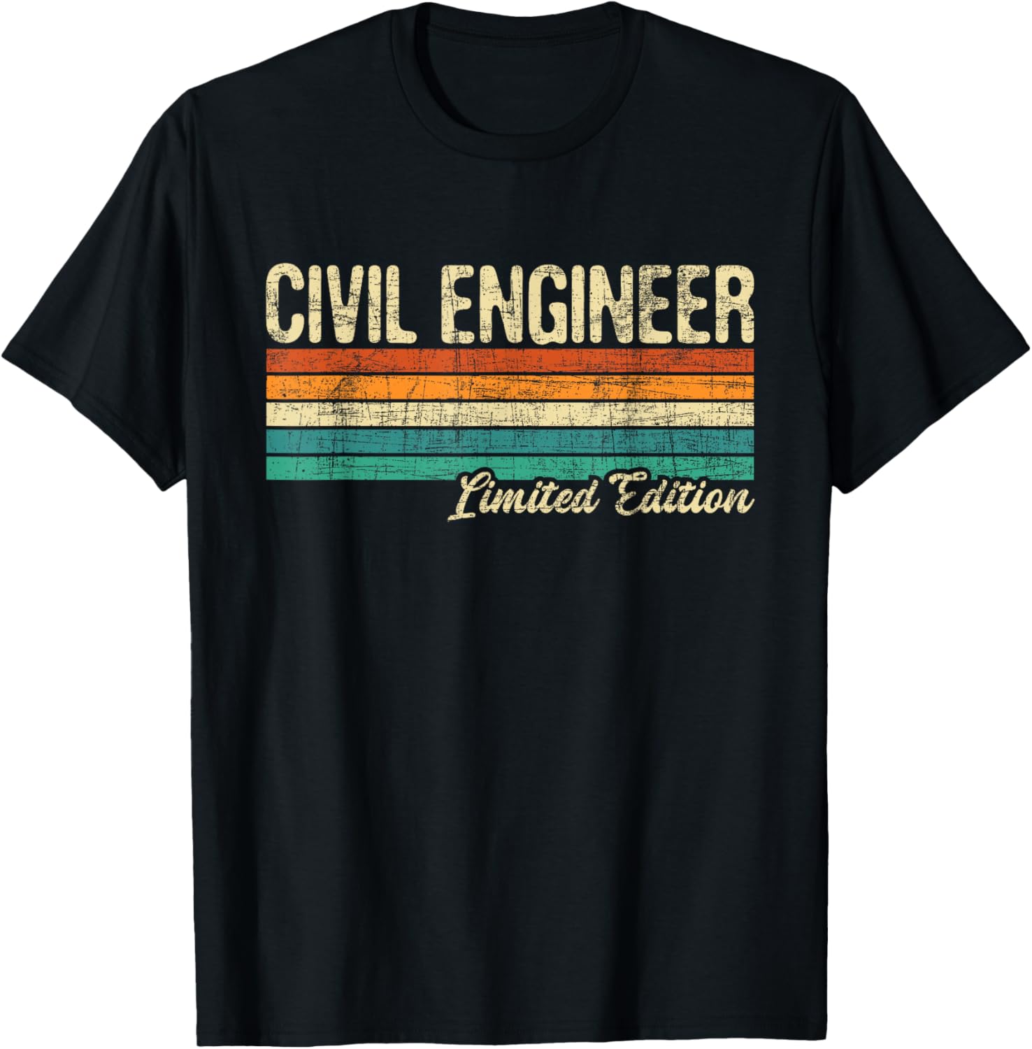 Civil Engineer Ltd Edition - Bridge Builder Engineering T-Shirt