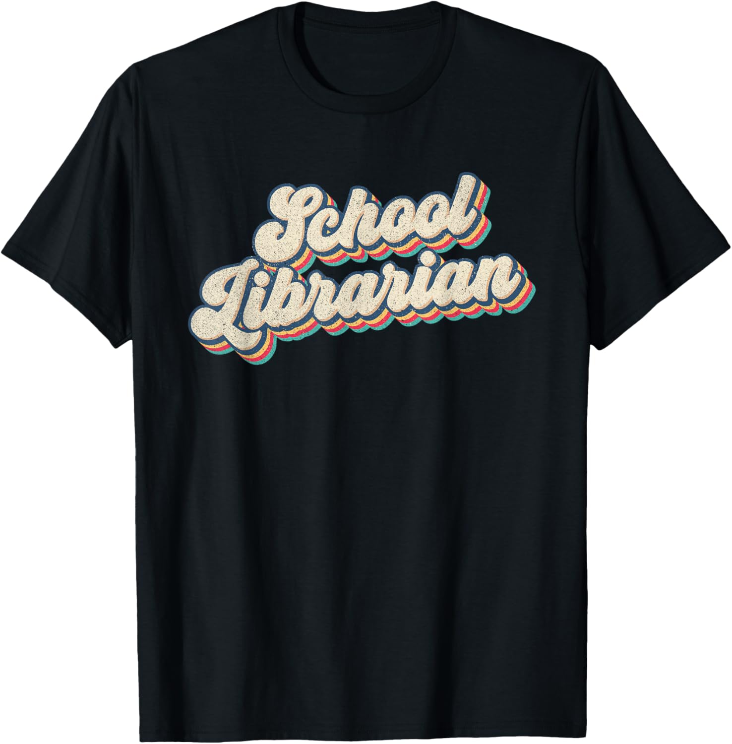 School Librarian - Library Worker Bookworm Book Cataloger T-Shirt