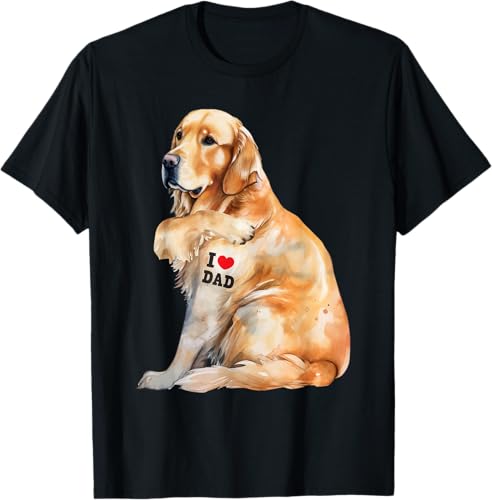Patriotic Golden Retriever T-Shirt