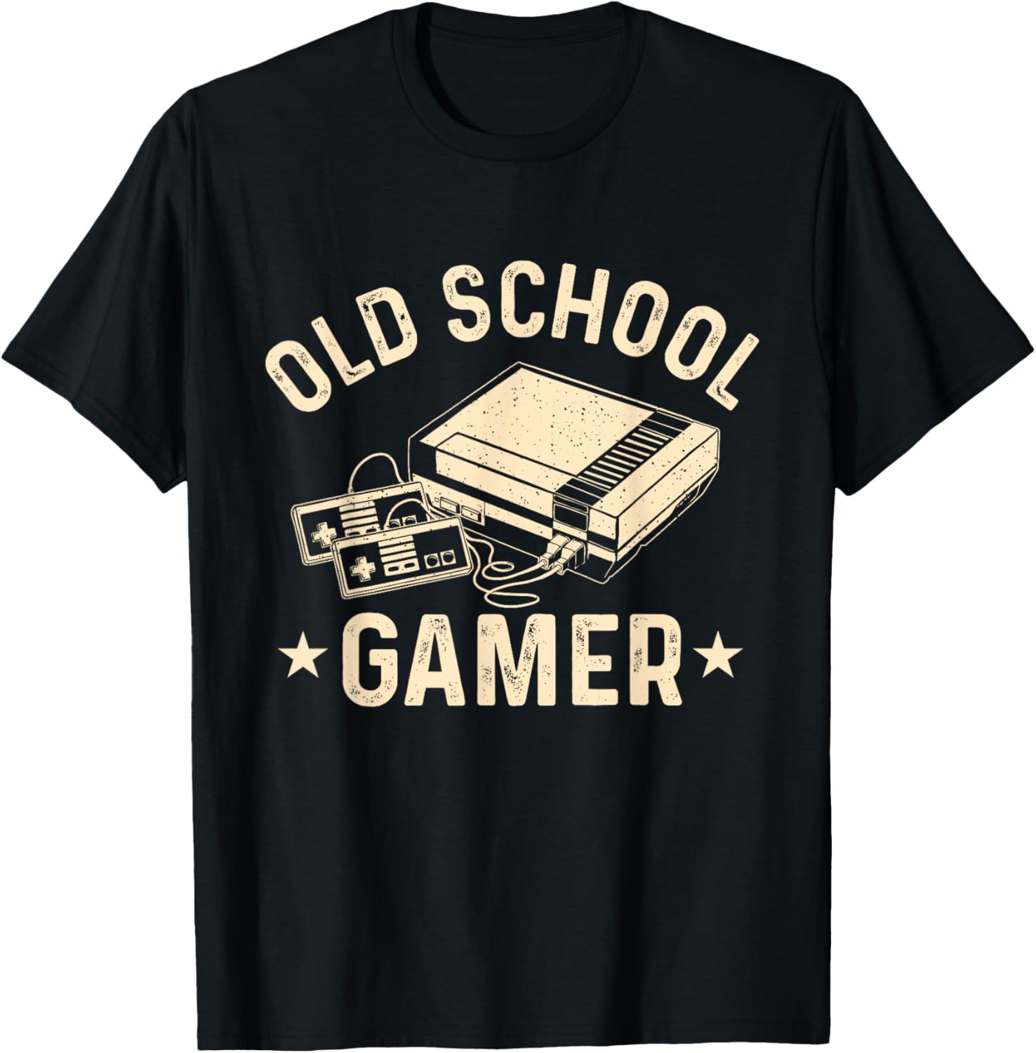 Old School Gamer - Vintage Gaming Video Games Controller T-Shirt