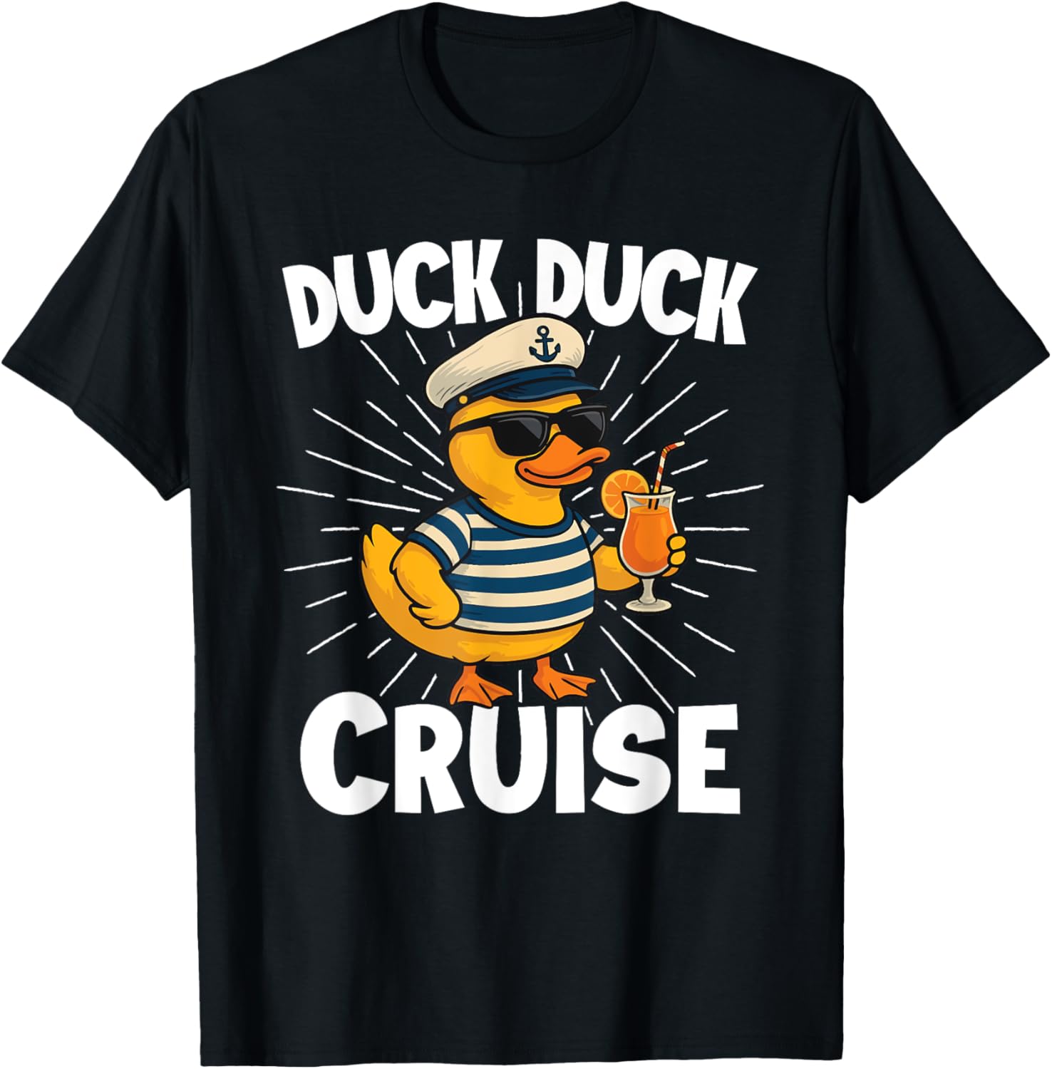 Duck Duck Cruise - Duck Lover Cruise Ship Lover T-Shirt