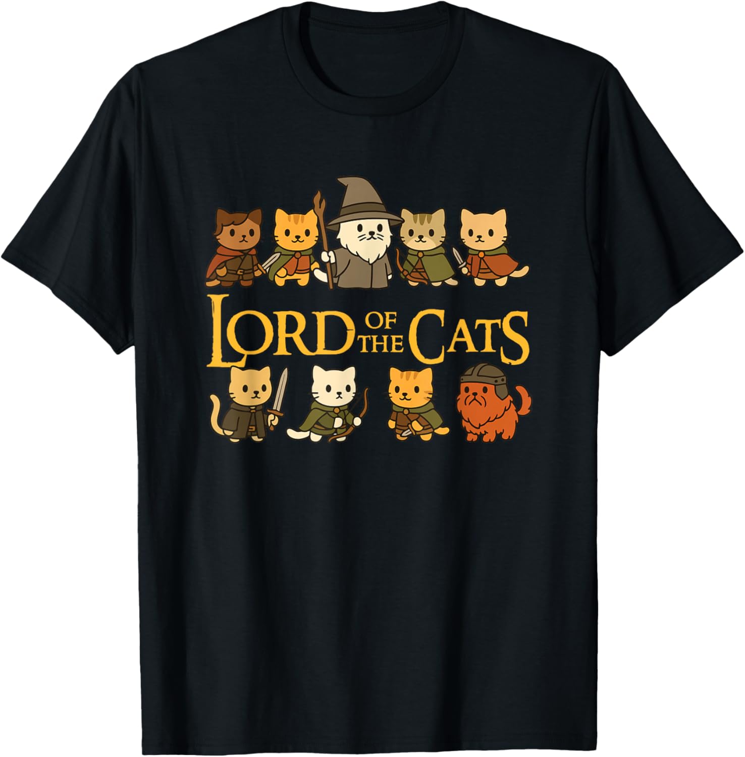 Lord Of The Cats - Cat Lover Kitten Owner Kitty T-Shirt