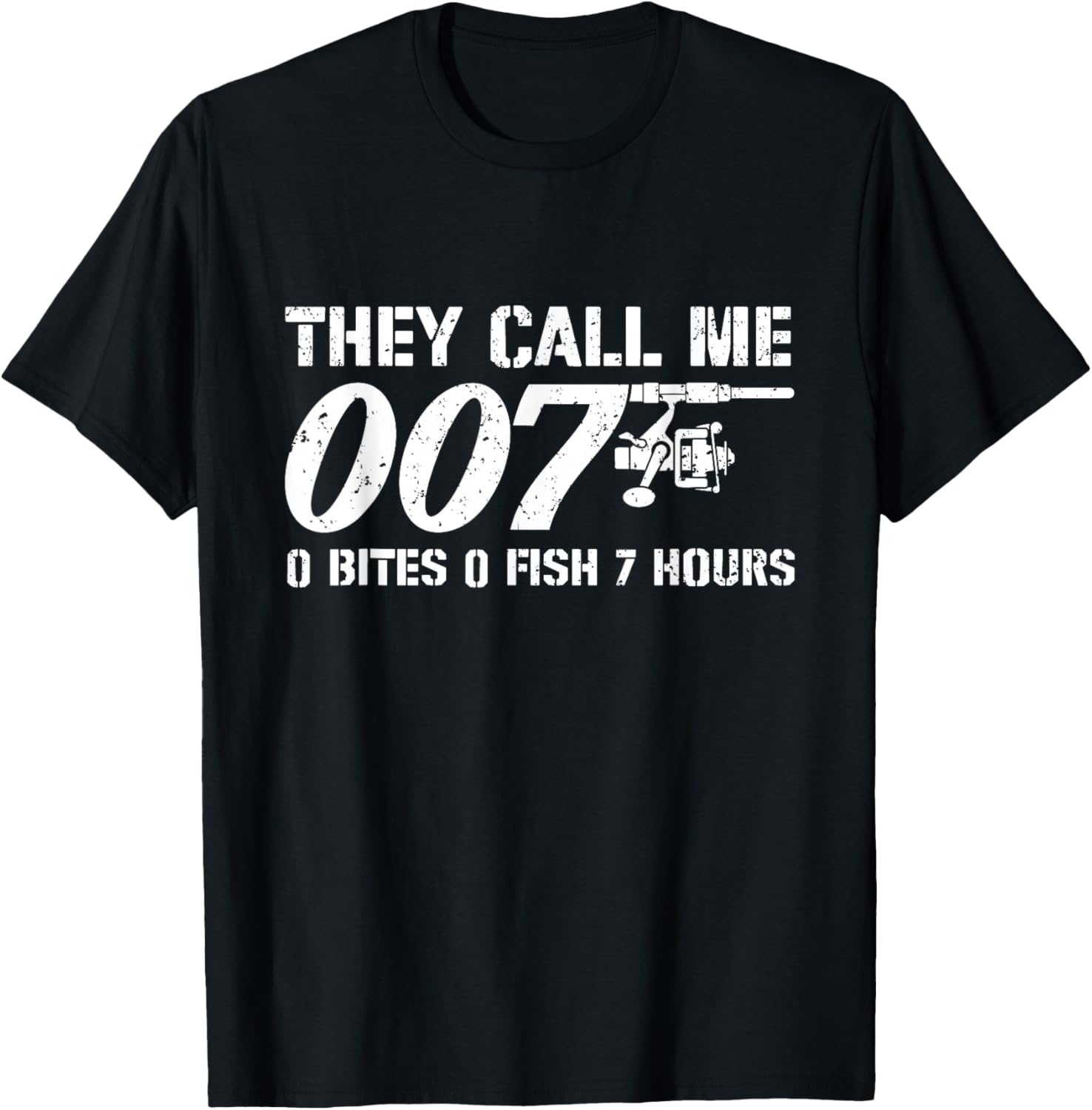 They Call Me 007 Fishing T-Shirt