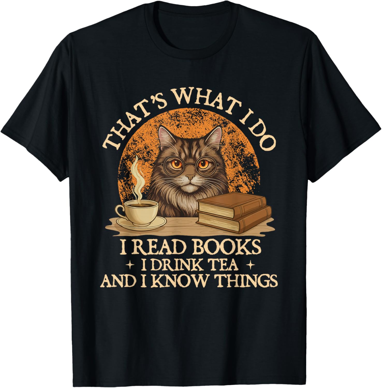 That's What I Do I Read Books - Reading Bookworm Reader T-Shirt